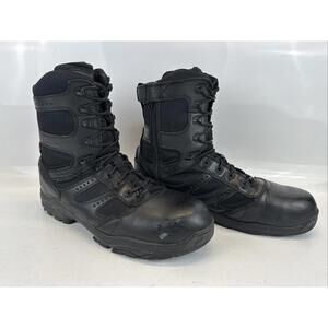 Thorogood size M 12M 804-6191 Deuce 8" Waterproof Side Zip Tactical Safety Boots